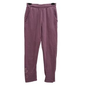 Mickey Mouse Womens XS Purple Sweatpants Disney Casual Loungewear